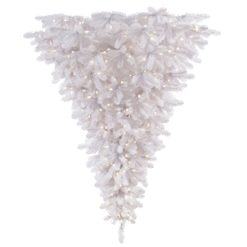 6'x 61" White Upside Down Tree DuraL600C