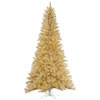 Photograph of 7.5' x 48" White/Gold Tinsel 700WW Led