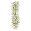 Photograph of 6' x 18" Flocked Coutler Pine Garland