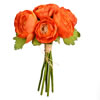 Photograph of 9" Mini Orange Ranunculus Spray 3/Pk