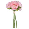 Photograph of 9" Mini Pink Ranunculus Spray 3/Pk