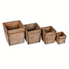 Photograph of 4"-6"-7"-8" Wooden Box Set