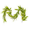 Photograph of 6' Green Willow White Berries Garland