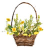 Photograph of 10" x 14" Yellow Sunflower Basket