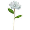 Photograph of 26" Silver Magnolia Glittered Edge