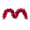 Photograph of 9'x14" Flk Red Garland DuraLit LED 100Rd