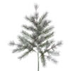 Photograph of 24" Frosted Lacey Pine Spray 27Tips