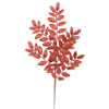 Photograph of 22" Red Glitter Honey Locust Spray 6/Bag