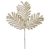Photograph of 22" Gold Glit Peacock Tail Spray 12/Bg