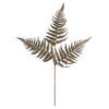 Photograph of 22" Champagne Glitter Fern Spray 6/Bag