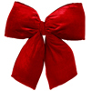 Photograph of 16" x 19" Red Velvet Structured Bow