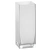 Photograph of 6" White Square Glass Container