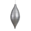 Photograph of 7" Pewter Matte-Glitter Drop