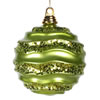 Photograph of 8'' Lime Candy Glitter Wave Ball