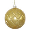 Photograph of 4" Gold Candy Glitter Net Ball 6/Box