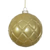 Photograph of 4" Champagne Candy Glitter Net Ball 6/B