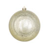 Photograph of 8" Champagne Shiny Mercury Ball
