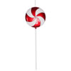 Photograph of 24" Red-White Candy Lollipop