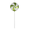 Photograph of 24" Lime-White Green Candy Lollipop