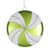 Photograph of 6" Lime-White Swirl Flat Candy