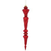 Photograph of 12" Red Shiny Glitter Drop 3/Box