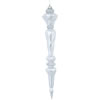 Photograph of 12" Silver Shiny Glitter Drop 3/Box