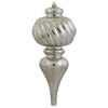 Photograph of 10" Pewter Shiny Mercury Finial 3/Bg