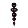 Photograph of 54" Eggplant Shiny Matte Finial