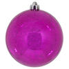 Photograph of 6" Fuchsia Shiny Mercury Ball 4/Bag