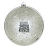 Photograph of 8" Pewter Shiny Mercury Ball
