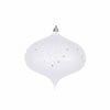 Photograph of 6.5" Clear Matte Onion Silver Glitt 1/Bx