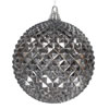 Photograph of 6.75" Pewter Shiny Durian Glitter Ball