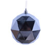 Photograph of 4.75" Silver Shiny Geometric Ball 4/Bag