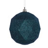 Photograph of 4.75" Midnight Grn Glitt Geo Ball 4/bag