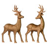 Photograph of 16.5" Mocha Deer w/ Glitter 2/Set