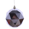 Photograph of 6" Café Latte Shiny Geometric Ball 4/bg