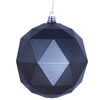 Photograph of 6" Pewter Matte Geometric Ball 4/bag