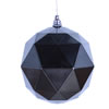 Photograph of 8" Pewter Shiny Geometric Ball