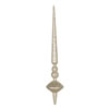 Photograph of 18" Champagne Glitter Cupola Finial 2/Ba