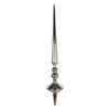 Photograph of 18" Champagne Shiny Cupola Finial 2/Bag