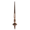 Photograph of 18" Rose Gold Shiny Cupola Finial 2/Bag