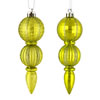 Photograph of 5" Lime Glitter Finial Asst 6/Box