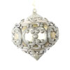 Photograph of 6" Gold Antique Glitter Onion Orn