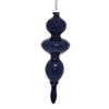 Photograph of 14" Midnight Blue Wood Grain Finial 3/Bg