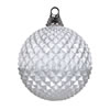 Photograph of 6.7" Silver Glitt Candy Durian Orn 2/Bg