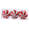 Photograph of 3.75" Candy Cane Flat Ball 3/Box