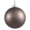 Photograph of 4.75" Pewter Ball w/Glitter Asst 2/Bg