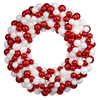 Photograph of 36" Candy Cane Ball Wreath