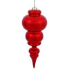 Photograph of 14" Red Shiny Finial UV Drilled