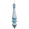 Photograph of 14" Baby Blue Matte FinDrop UV Dril 2/Bg